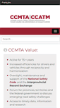 Mobile Screenshot of ccmta.ca